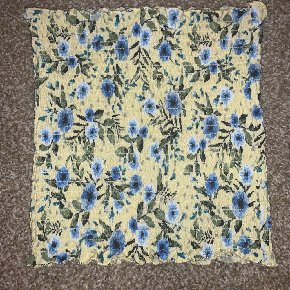 Floral crop top